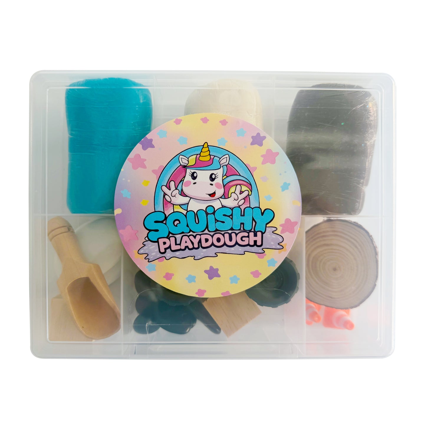 Construction Playdough Kit by Squishy Play