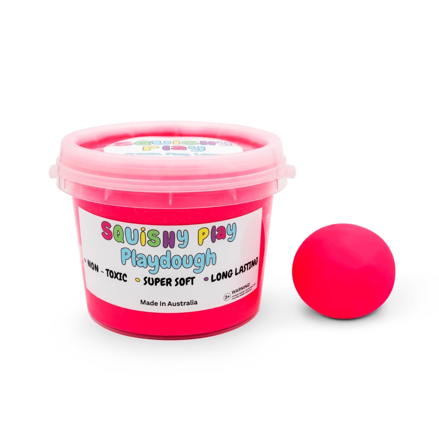 Super soft, non toxic, long lasting playdough. Handmade in Australia