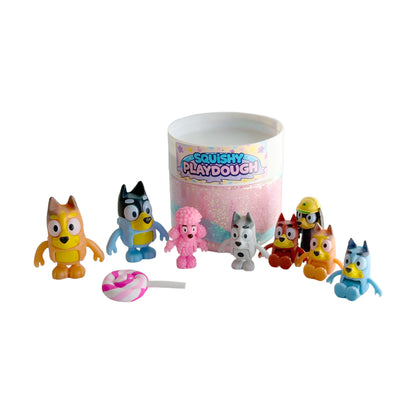 Fun on the go playdough jars by Squishy Play.