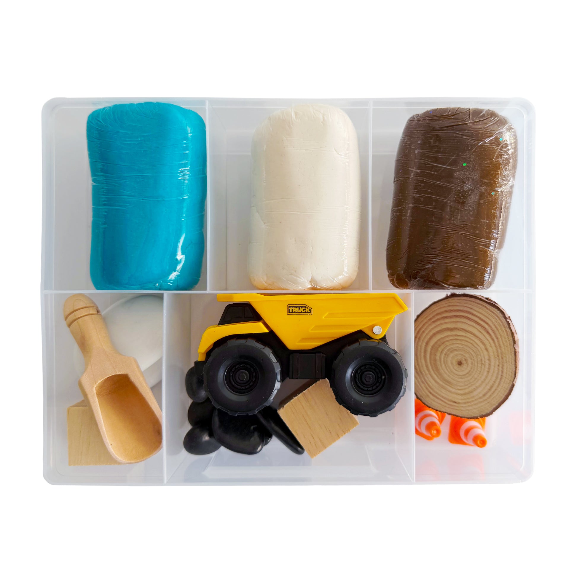 Construction Playdough Kit by Squishy Play