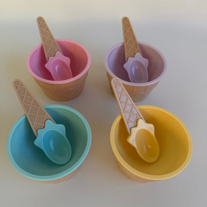 Ice Cream Playdough Shop. Create your own ice cream shop at home with this deluxe playdough kit. Perfect for sensory play.