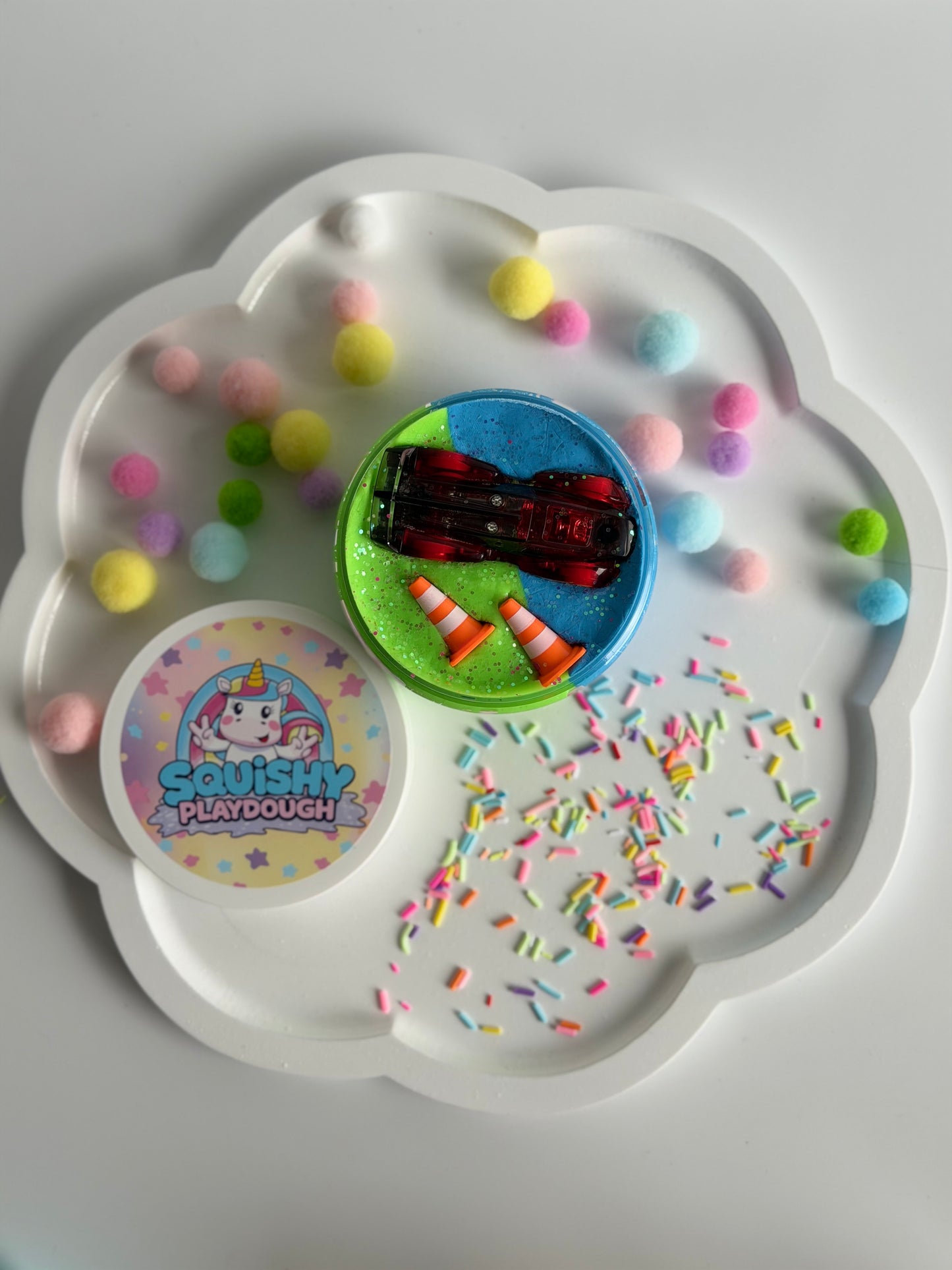 Give kids the joy of squishing, rolling and shaping - with playdough that lasts. 

Handmade in Australia, non-toxic andsuper soft playdough. Can be left uncovered for 6+ hours without drying out. Fast shipping across Australia