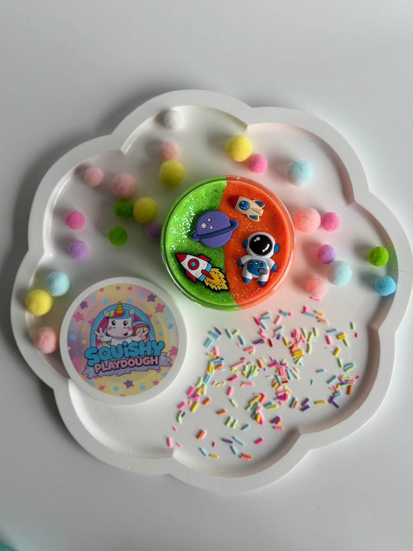Give kids the joy of squishing, rolling and shaping - with playdough that lasts. 

Handmade in Australia, non-toxic andsuper soft playdough. Can be left uncovered for 6+ hours without drying out. Fast shipping across Australia
