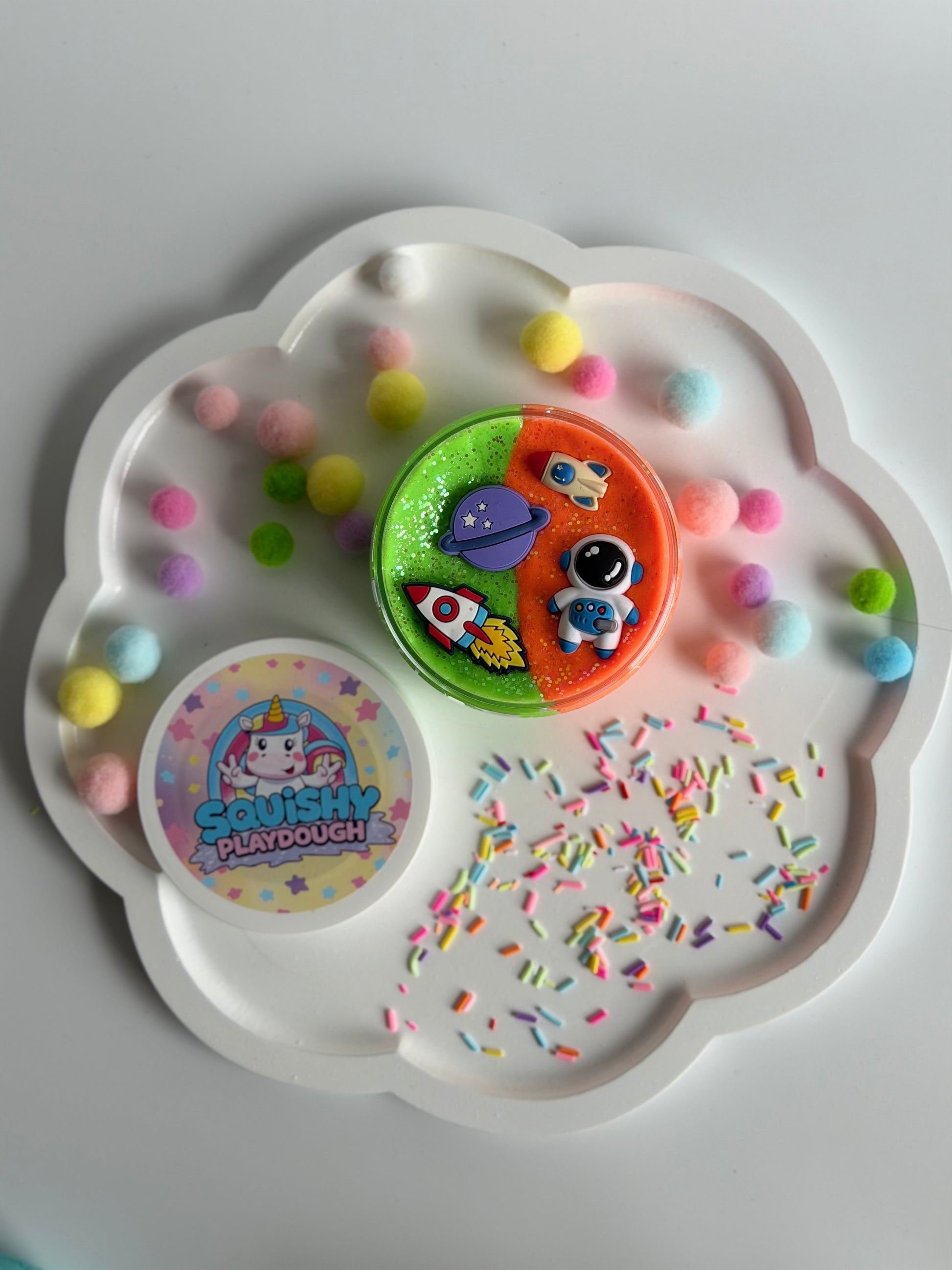Give kids the joy of squishing, rolling and shaping - with playdough that lasts. 

Handmade in Australia, non-toxic andsuper soft playdough. Can be left uncovered for 6+ hours without drying out. Fast shipping across Australia